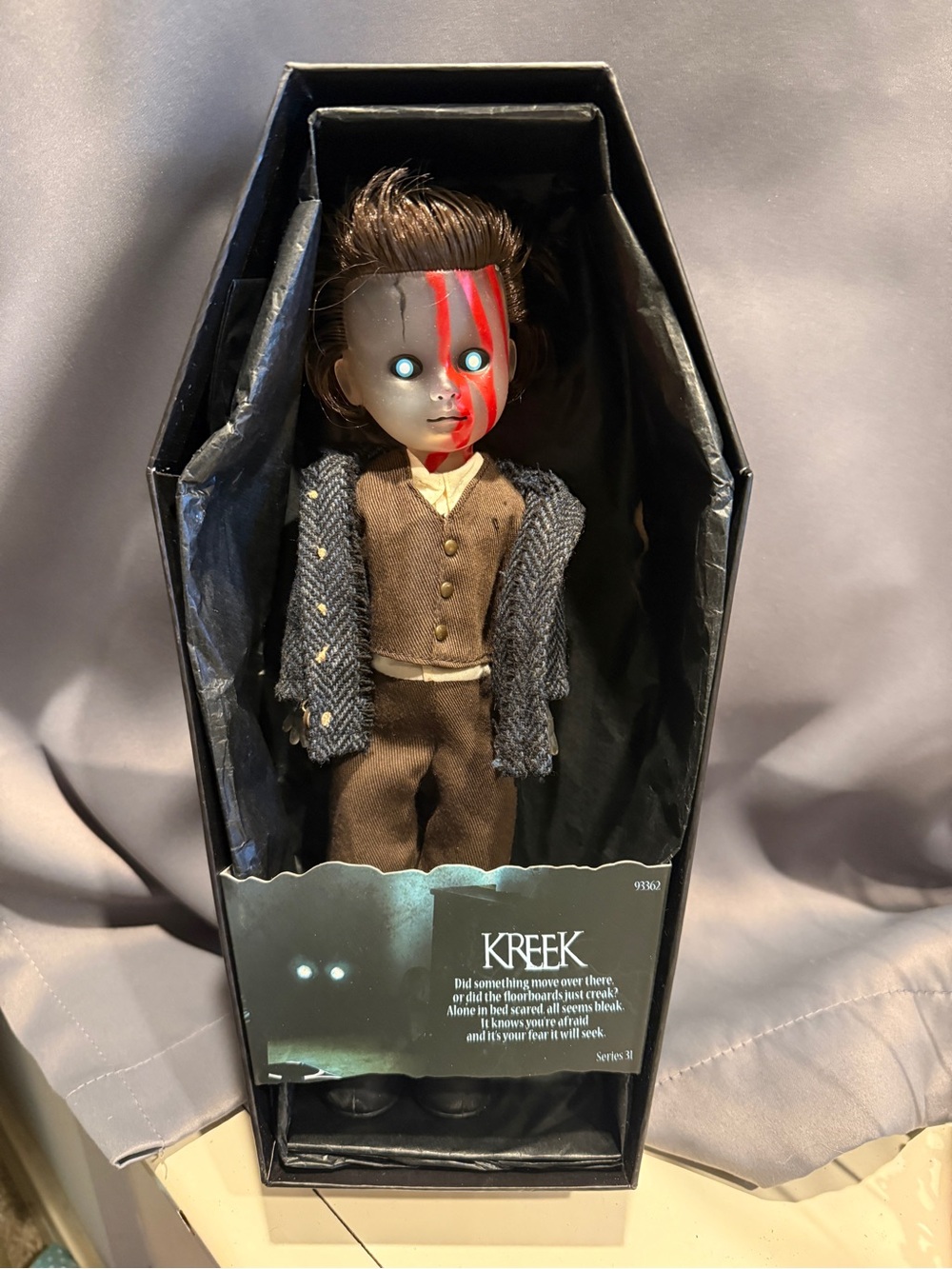 Living Dead Doll Kreek possibly haunted LDD horror collectible doll - Picture 6 of 6